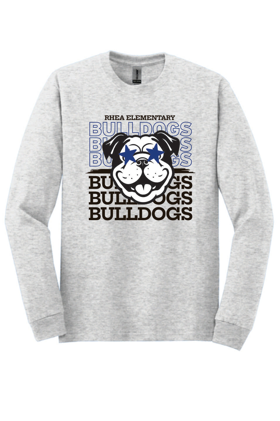 Rhea Elementary PTO 2025 Bulldogs Stacked