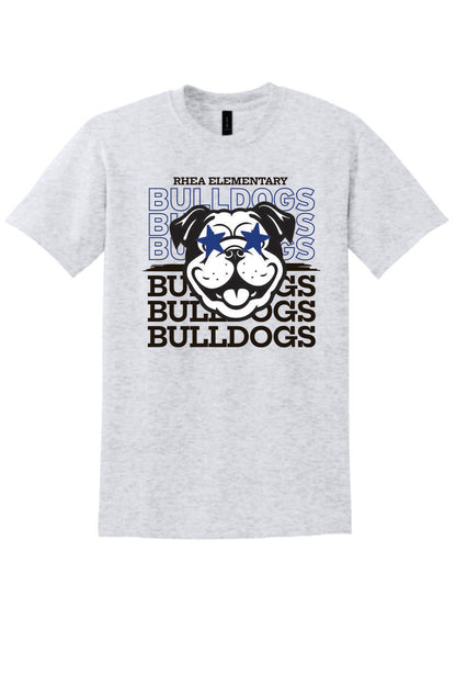 Rhea Elementary PTO 2025 Bulldogs Stacked