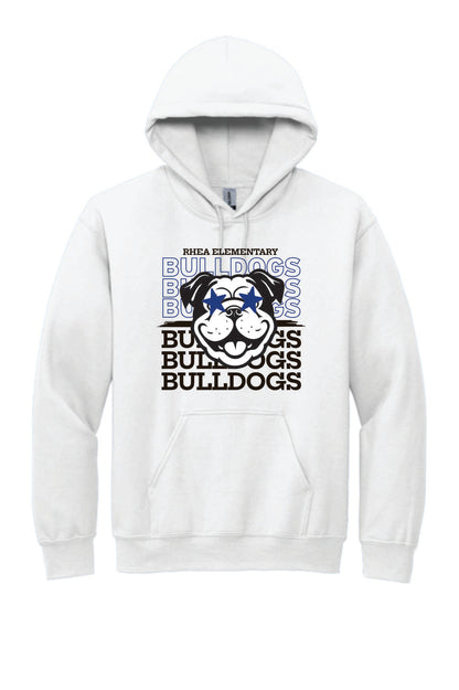 Rhea Elementary PTO 2025 Bulldogs Stacked