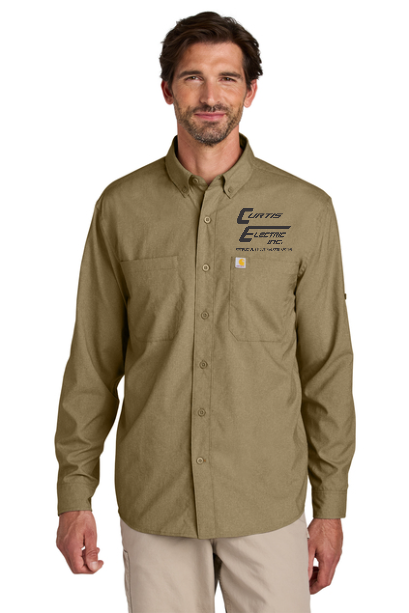 Curtis Electric Carhartt Force Sun Defender Long Sleeve