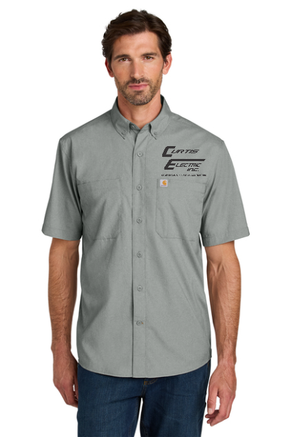 Curtis Electric Carhartt Force Sun Defender Short Sleeve