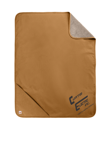Curtis Electric Carhartt Firm Duck Sherpa Lined Blanket