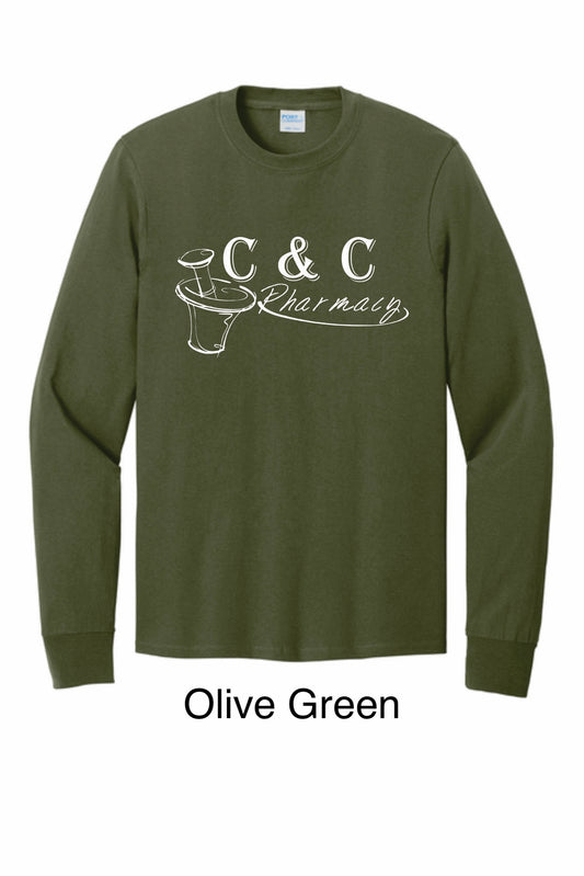 C&C Pharmacy Port & Co Long Sleeve Tee