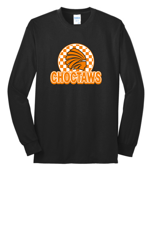 DCHS COED Black Checkerboard Long Sleeve