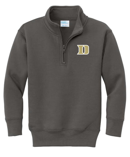 DIS Quarter Zip Charcoal- 2026