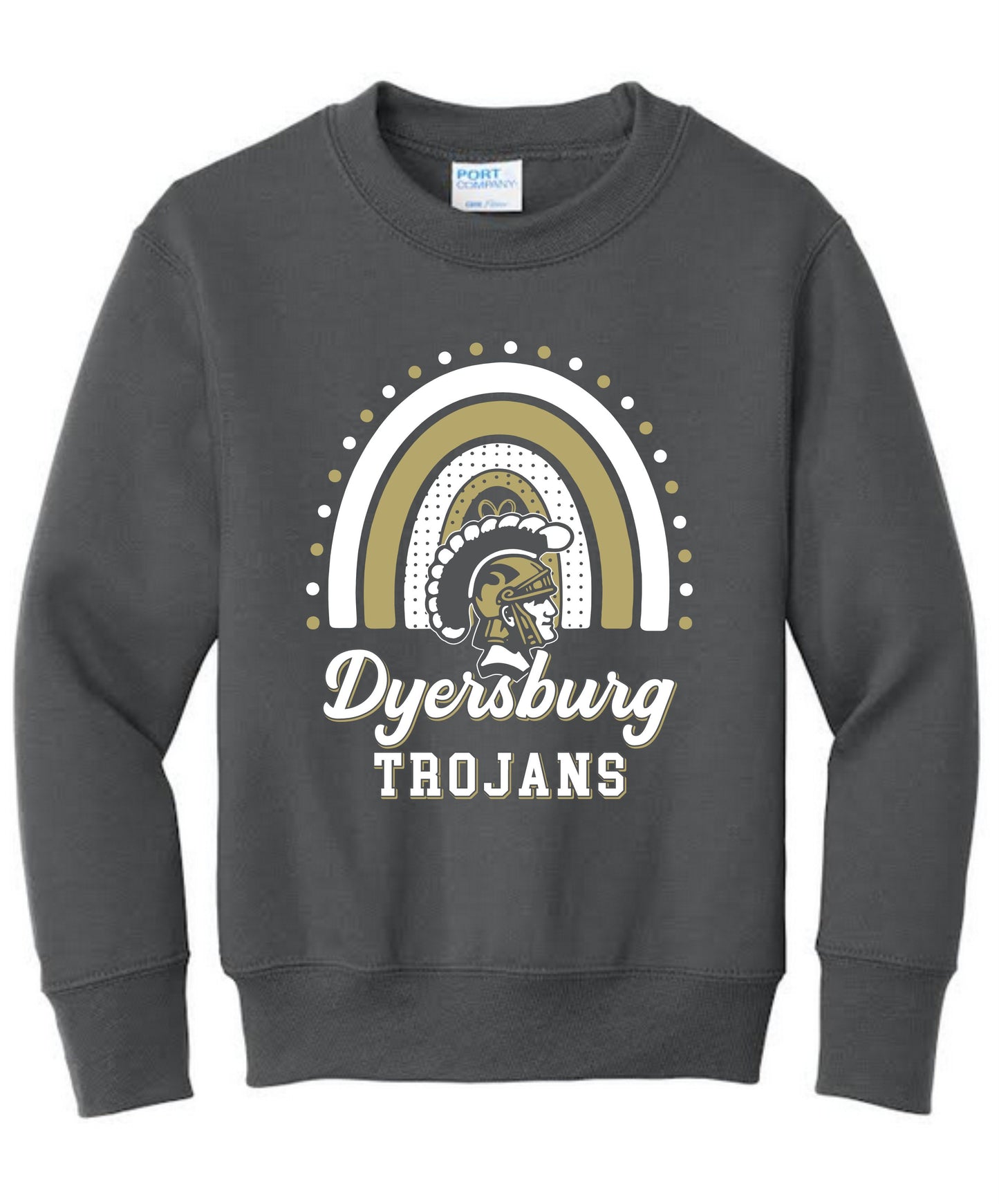 DIS Rainbow Sweatshirt - Charcoal