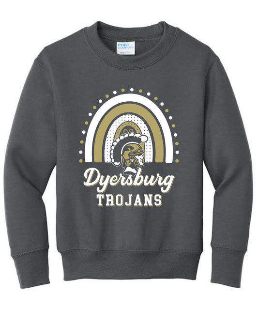 DIS Rainbow Sweatshirt - Charcoal