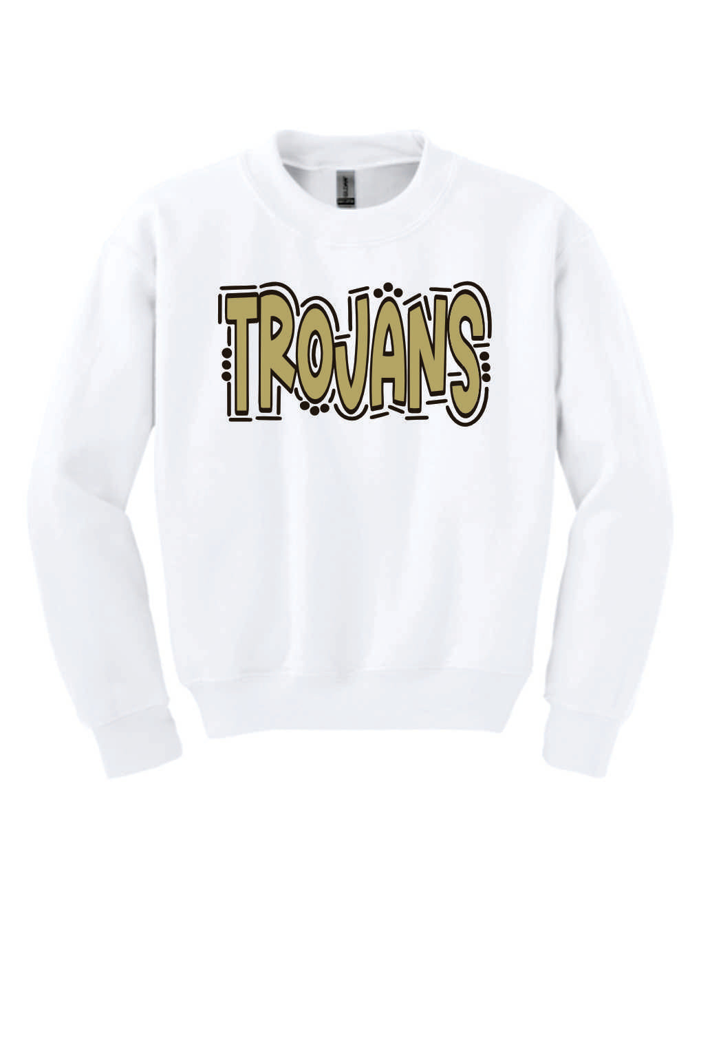 DIS 2025 White Crewneck