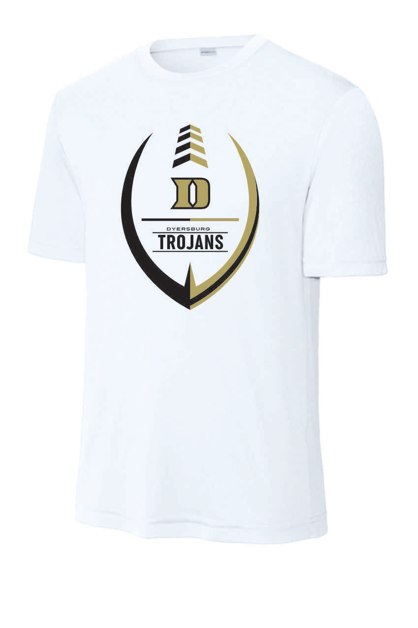 DMS Football 2025 Short Sleeve Football Shape Dri-Fit