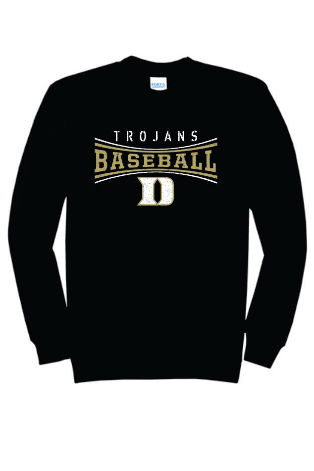 DMS Baseball Winter 2025 Port & Co. Crewneck Sweatshirt