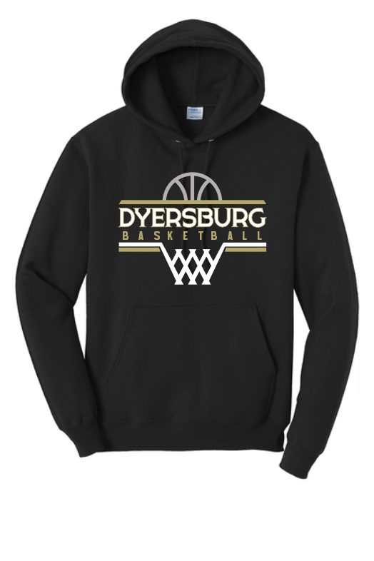 DMS Basketball 2025 Black Hoodie 3c