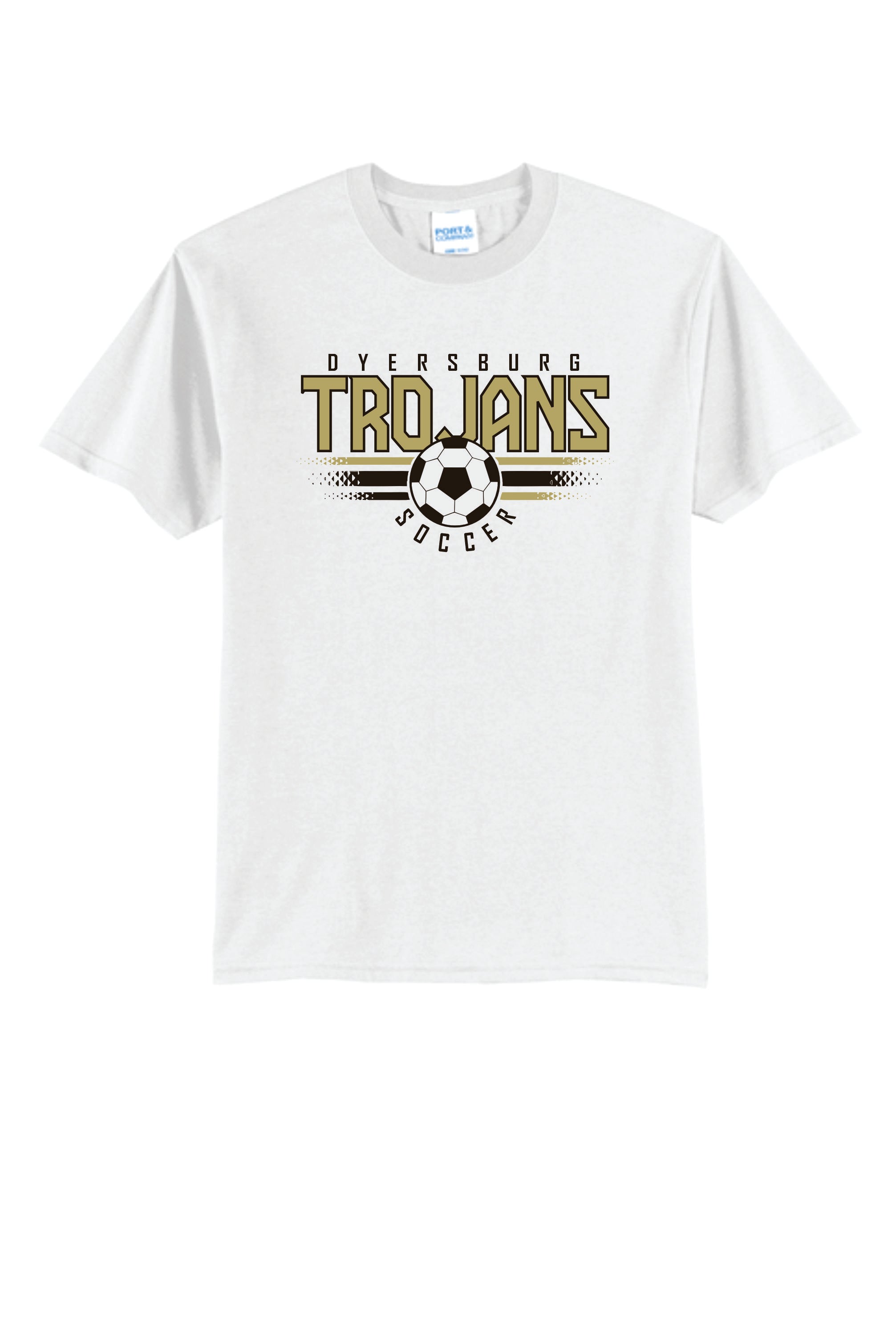 DMS Soccer WHITE short sleeve tee – Southern Point Designs