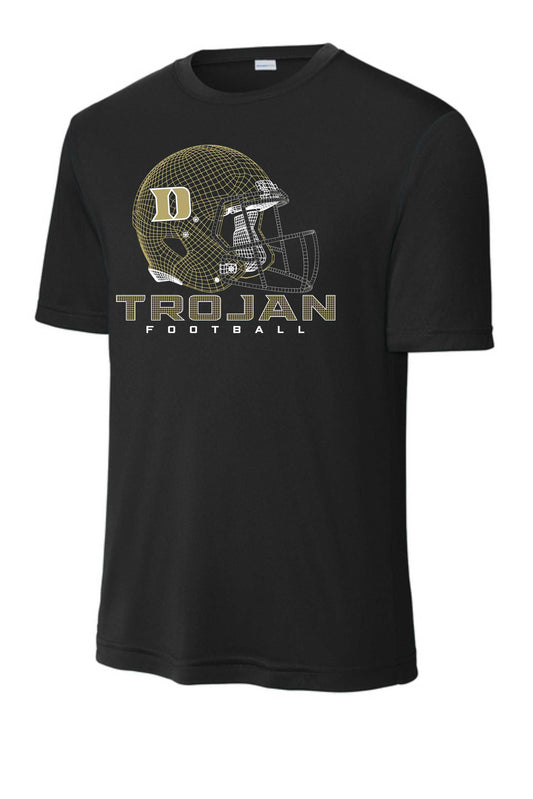 DMS Trojan Football 2026 Helmet Shirt