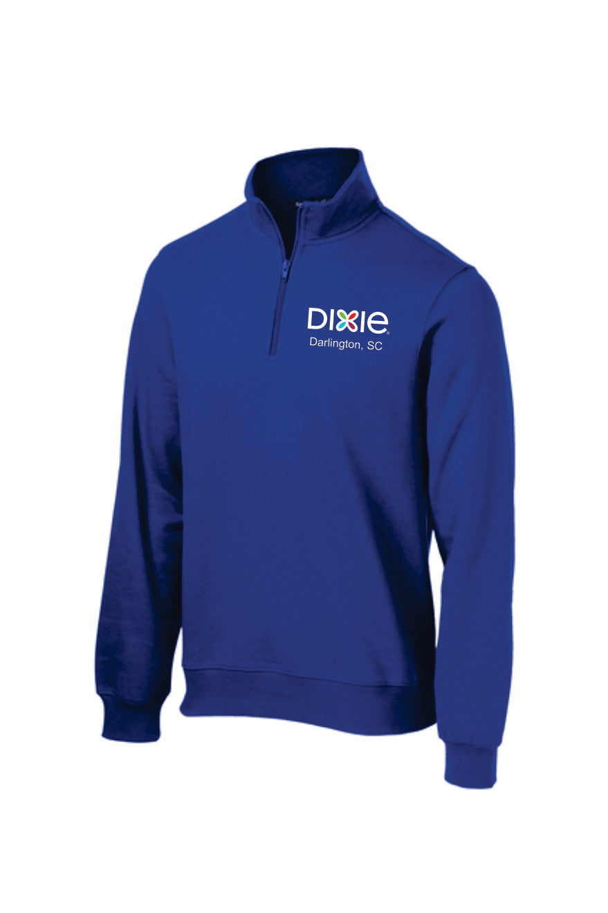 Dixie Darlington 1/4 Zip Cadet Collar Sweatshirt