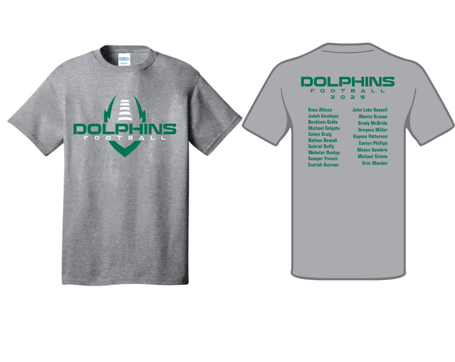 Dolphins Football T-Shirt
