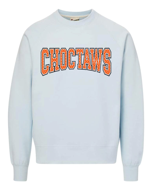 DCHS Cheer Unisex Vintage Fleece Raglan Crewneck Sweatshirt
