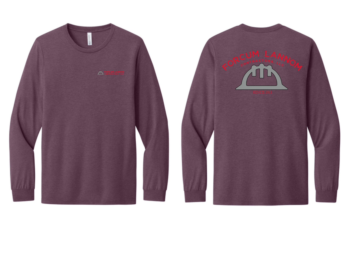 Forcum Lannom '26 Bella Canvas Triblend Long Sleeve T-shirt