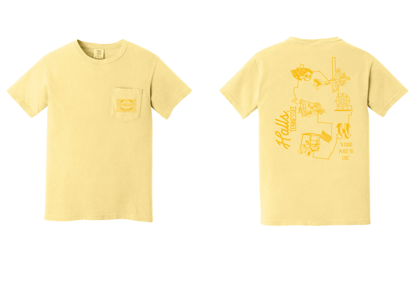 JA of Lauderdale County Halls Yellow