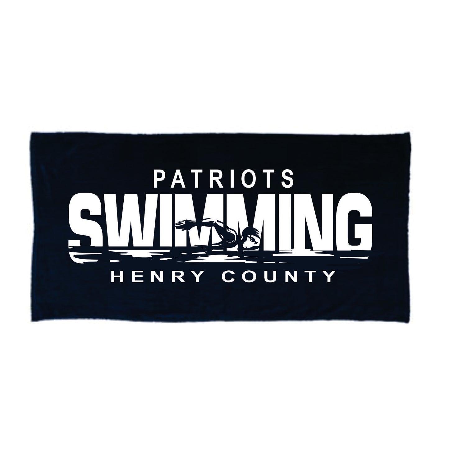Patriots Swim Beach Towel