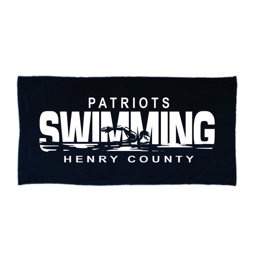 Patriots Swim Beach Towel