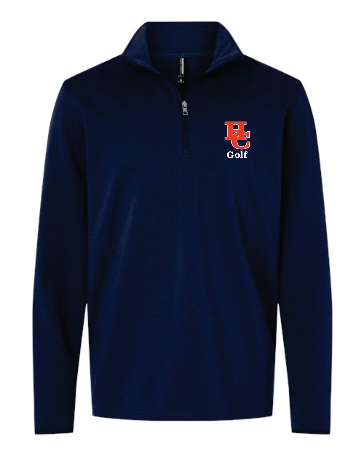 Henry County Golf 1/4 zip -Navy