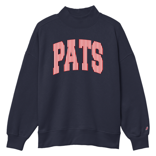 Henry County Navy Mockneck Sweatshirt