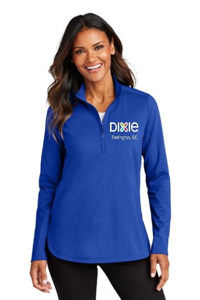Dixie Darlington Port Authority Double Knit 1/4 Zip