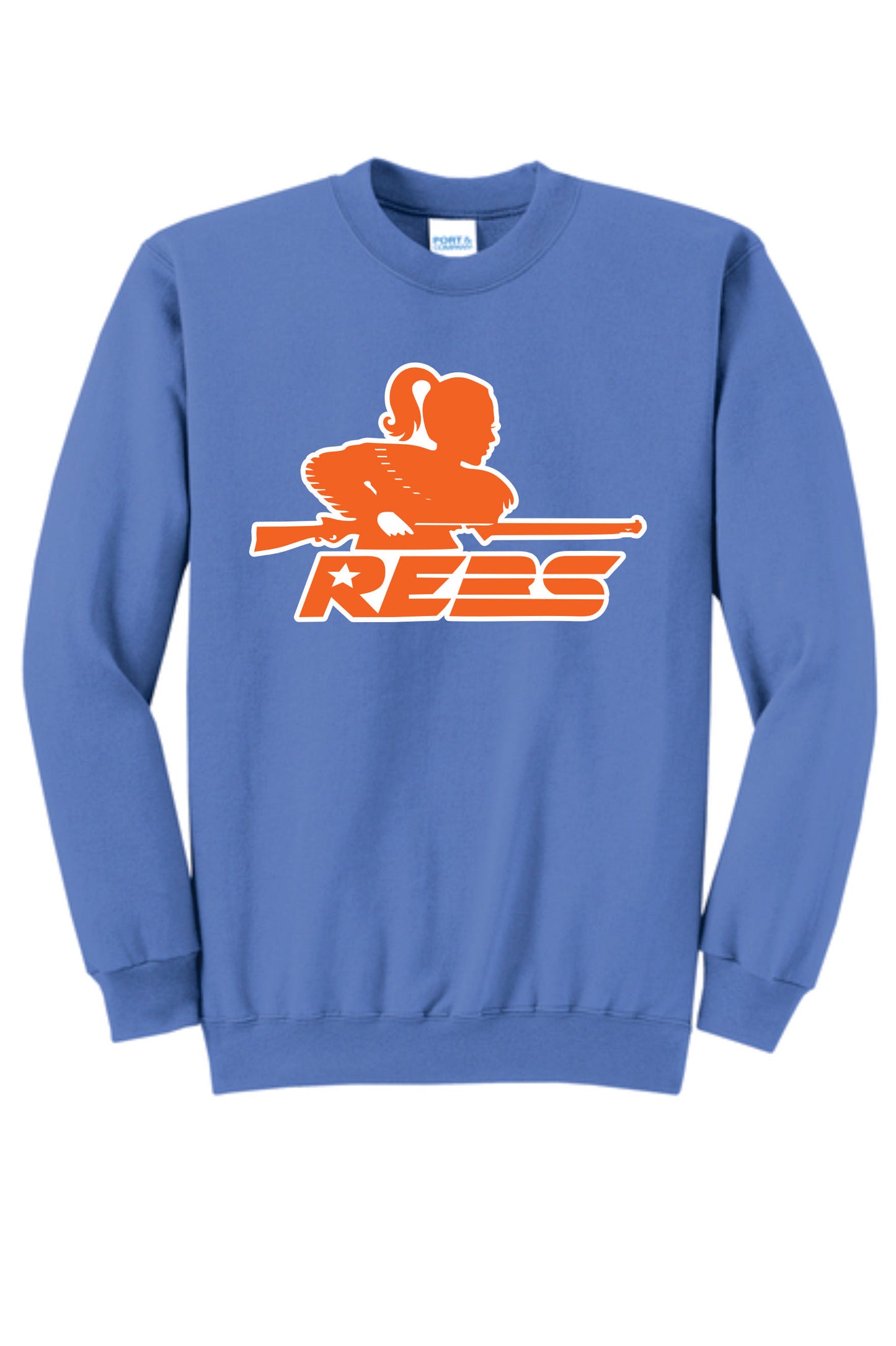 Lady Rebs Girl Logo Crewneck Sweatshirt
