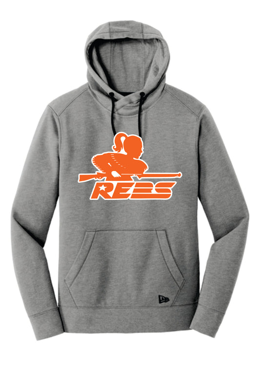 Lady Rebs Lady Logo New Era Hoodie