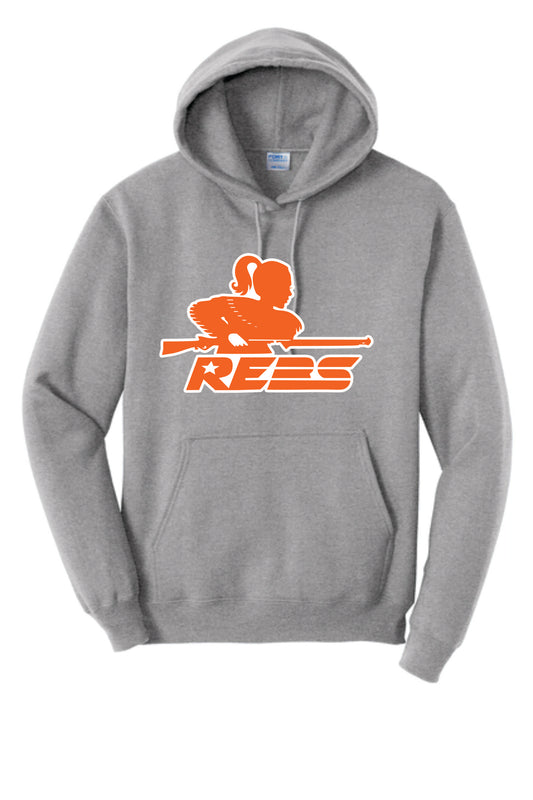Lady Rebs Lady Logo Hoodie