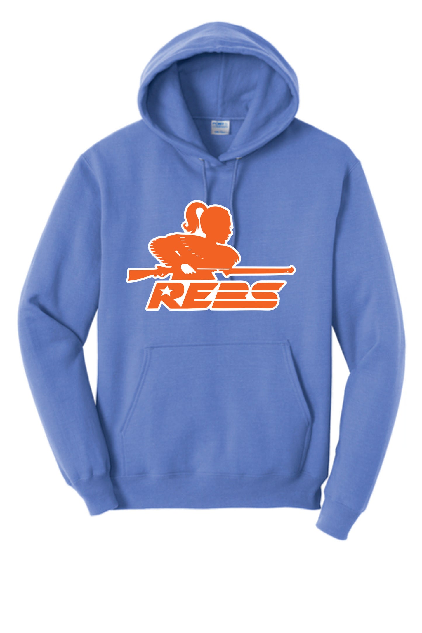 Lady Rebs Girl Logo Hoodie