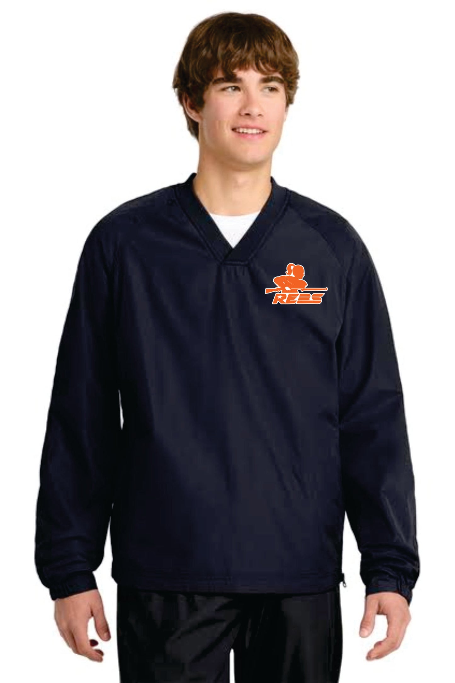 Lady Rebs Girl Logo Windshirt