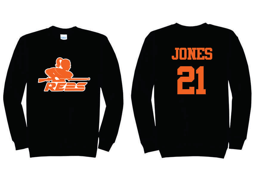 Lady Rebs Girl Logo PLAYER Crewneck