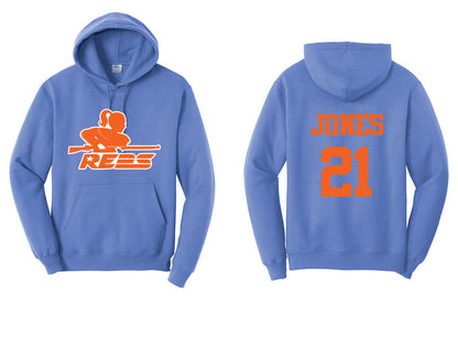 Lady Rebs Girl Logo PLAYER Hoodie