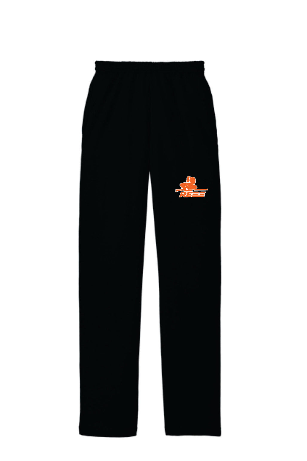 Lady Rebs Girl Logo Open Bottom Sweatpants