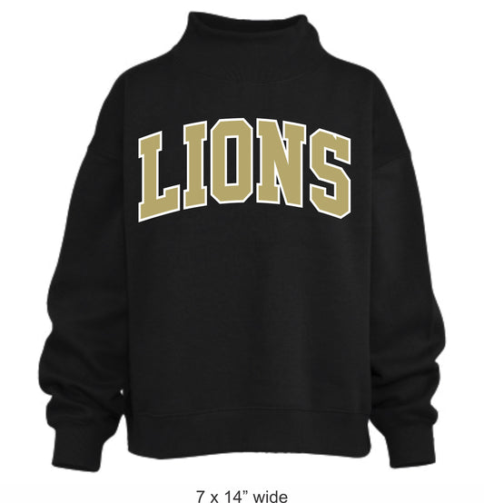 Dresden Quarterback Mockneck Sweatshirt