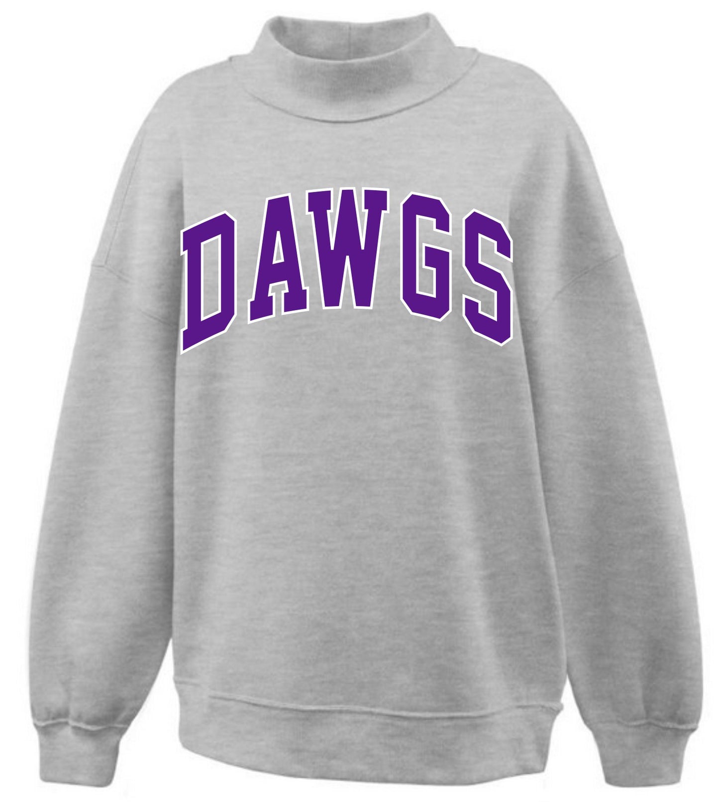 Milan Gray Mockneck