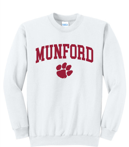 Munford Crewneck Sweatshirt White