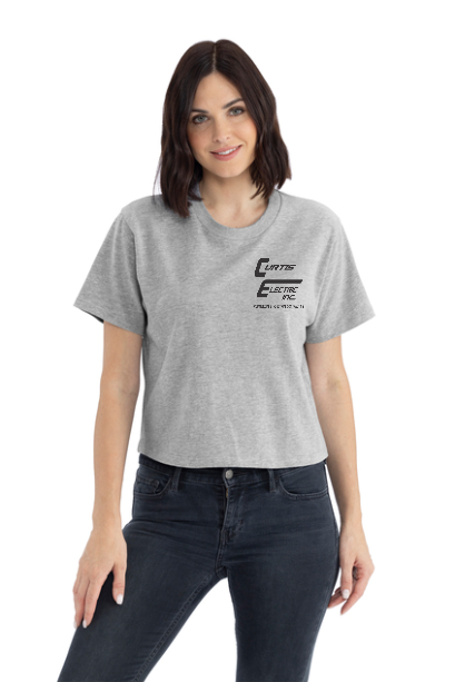 Curtis Electric Next Level Women's Heavyweight Boxy Tee