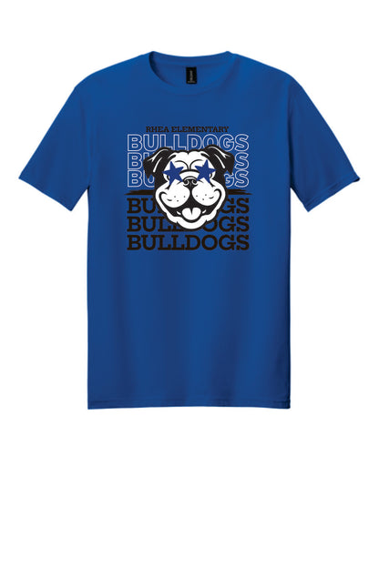 Rhea Elementary PTO 2025 Bulldogs Stacked