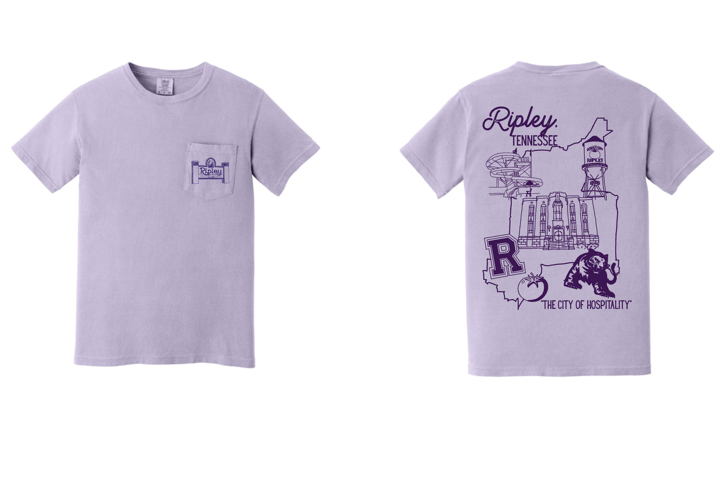 JA of Lauderdale County Ripley Purple