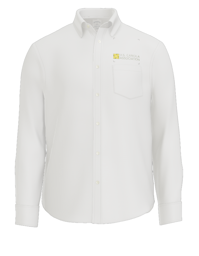 US Canola Brooks Brothers Men's Wrinkle Free Stretch Nailhead Shirt