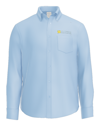 US Canola Brooks Brothers Men's Wrinkle Free Stretch Nailhead Shirt