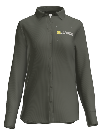 US Canola Brooks Brothers Women's Wrinkle Free Stretch Nailhead Shirt
