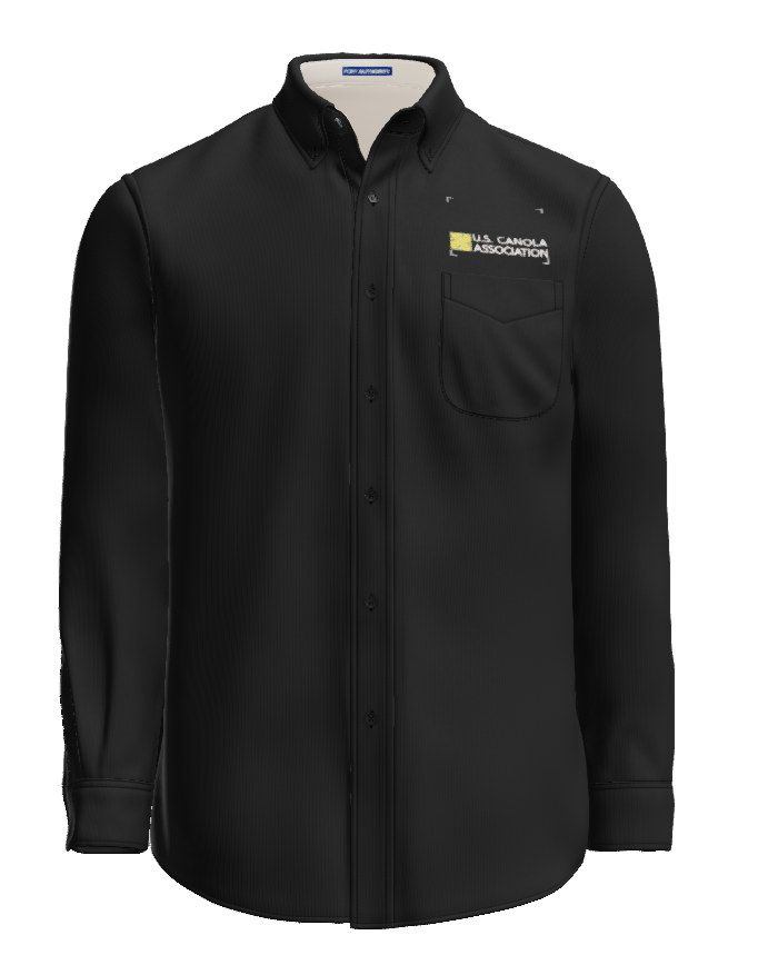US Canola Men's Long Sleeve Easy Care Shirt