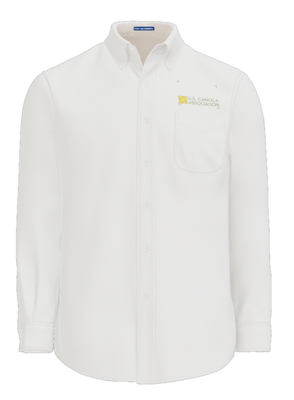 US Canola Men's Long Sleeve Easy Care Shirt