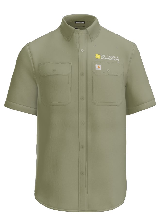 US Canola Men's Carhartt Force Solid Short Sleeve Shirt