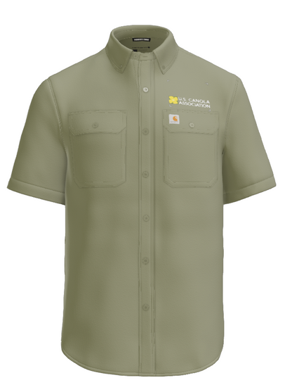 US Canola Men's Carhartt Force Solid Short Sleeve Shirt