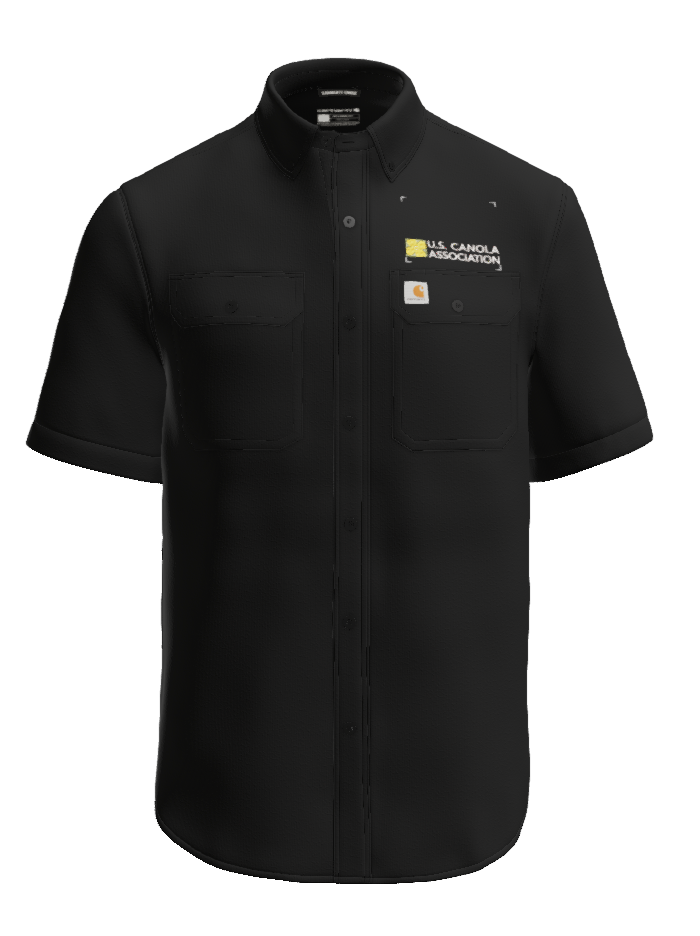 US Canola Men's Carhartt Force Solid Short Sleeve Shirt