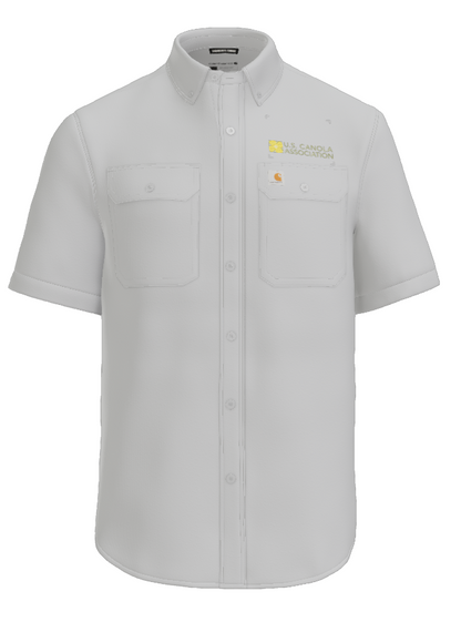 US Canola Men's Carhartt Force Solid Short Sleeve Shirt
